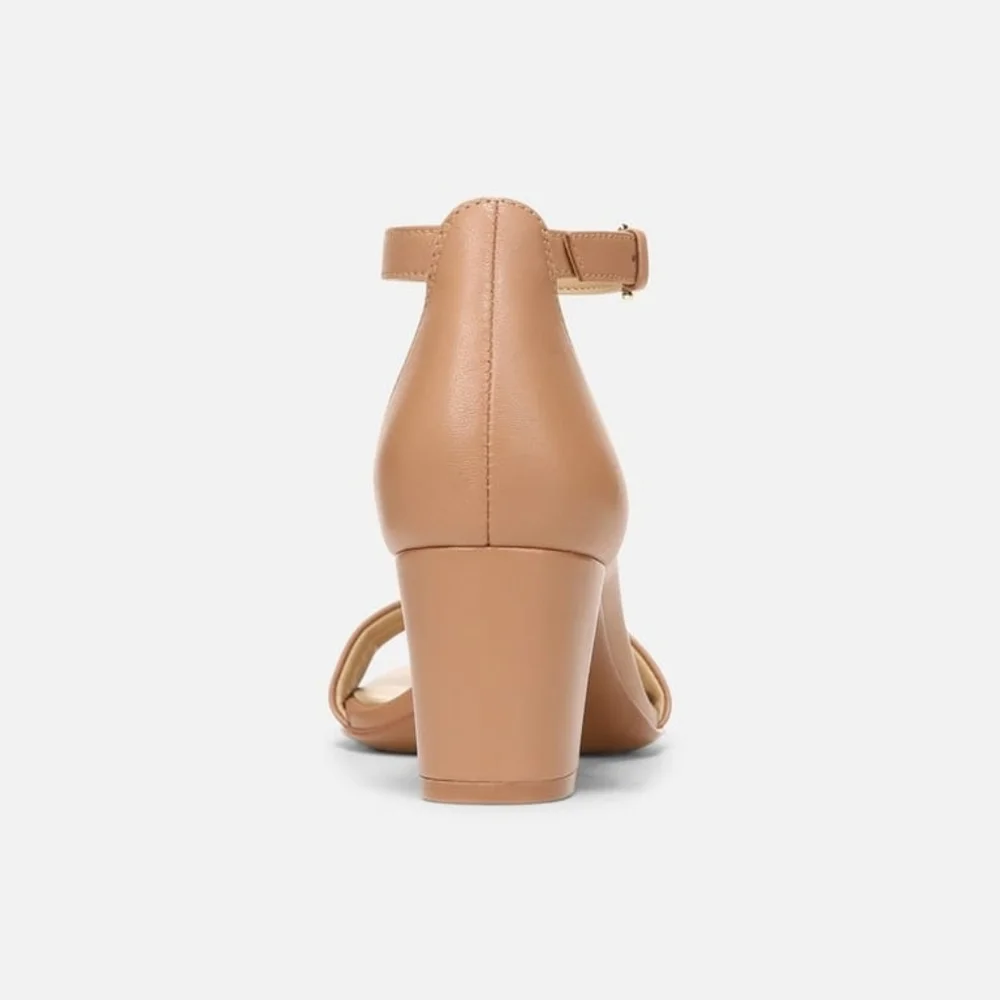 Naturalizer Vera Dress Sandal Size 9.5 Wide Frappe in box Leather Dress Sandal - Picture 5 of 11